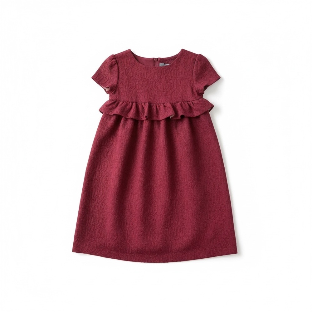 Zara Burgundy Kids Formal Dress